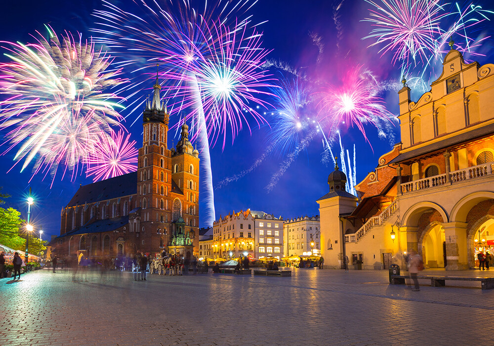Kraków, Nowy Rok