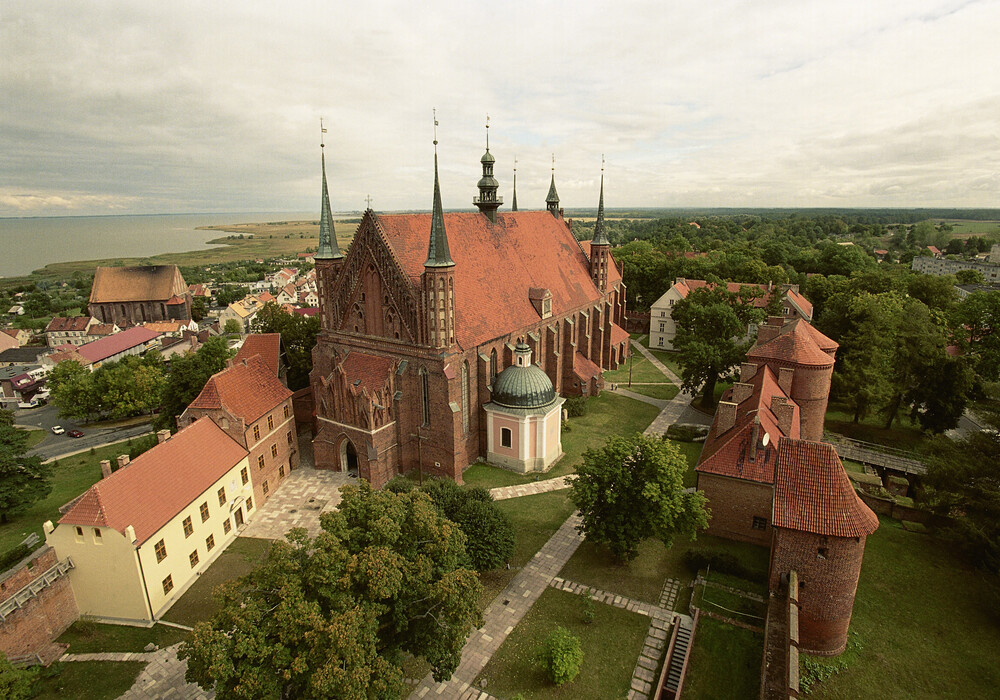 Die gotische Kathedrale Mariä Himmelfahrt in Frauenburg 