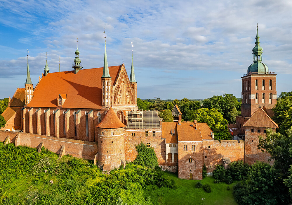 Der Kathedralenhügel in Frauenburg