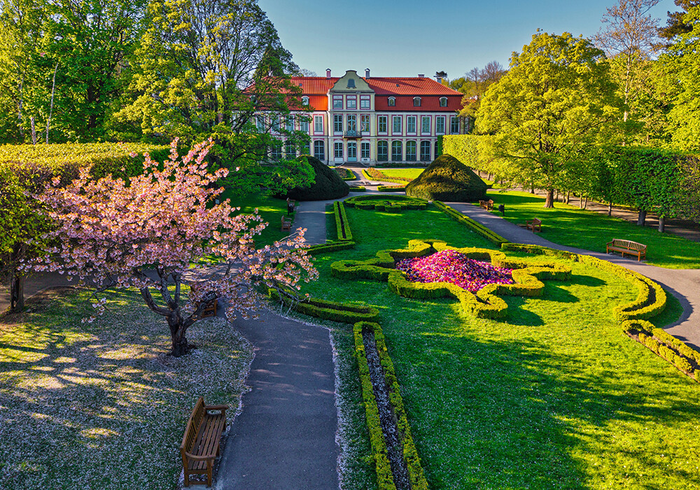 Das Abtpalais und der Oliwa-Park