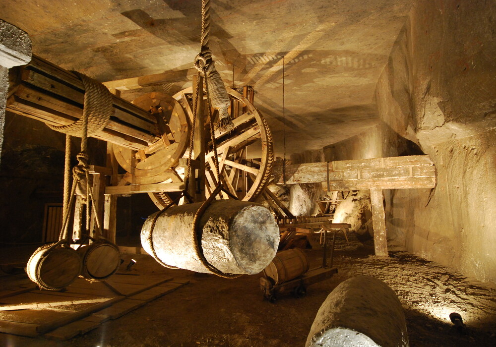 Das Salzbergwerk in Wieliczka