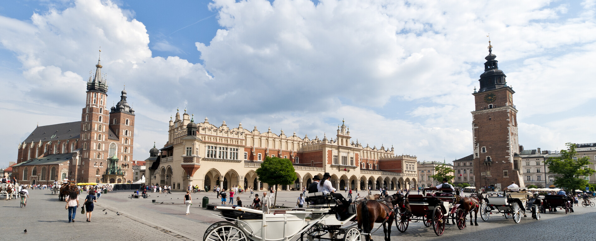 Hauptmarktplatz in Krakau