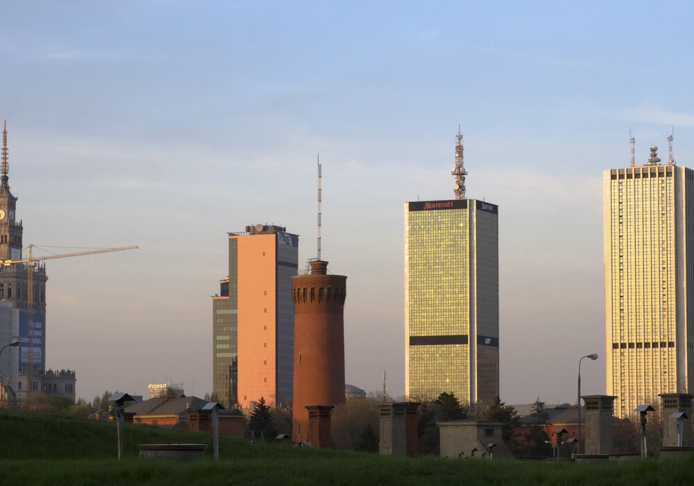 Panorama von Warschau