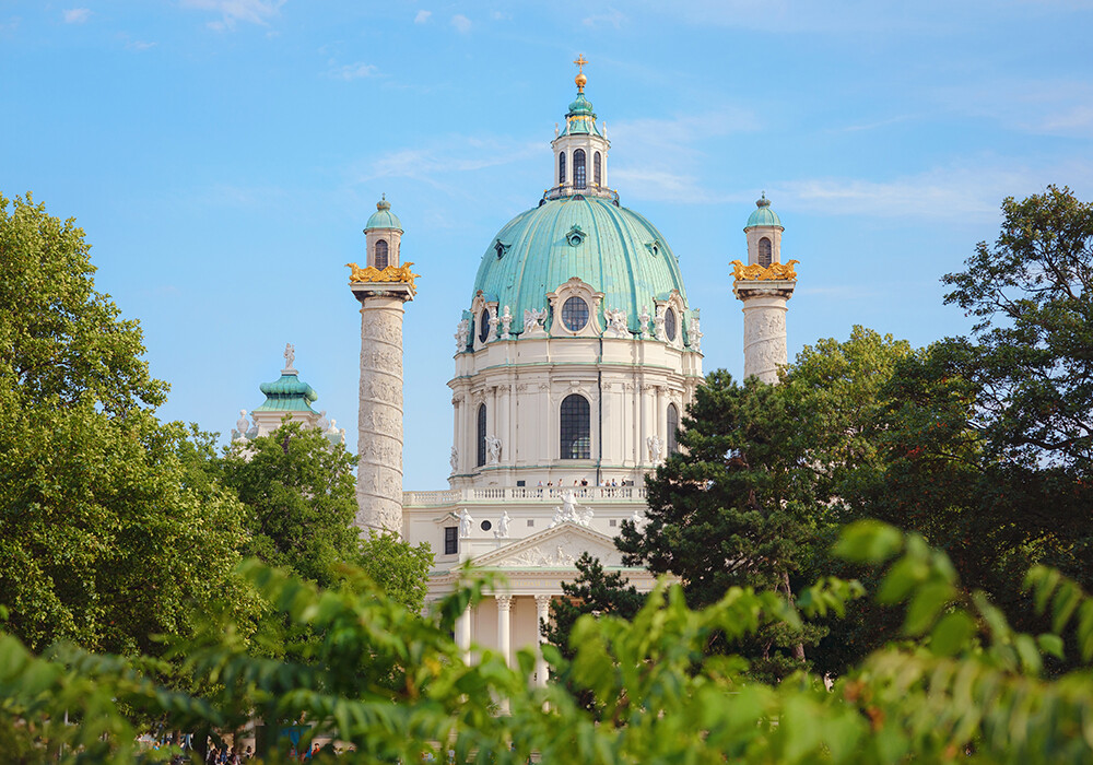 Karlskirche in Wien