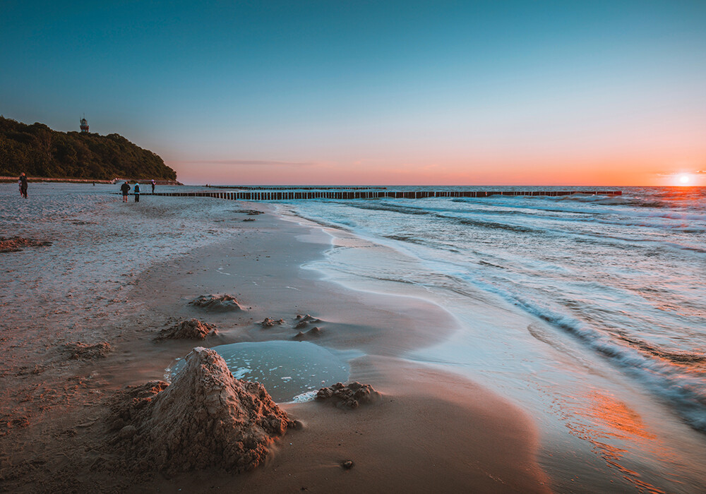 Ostsee Strand in Niechorze