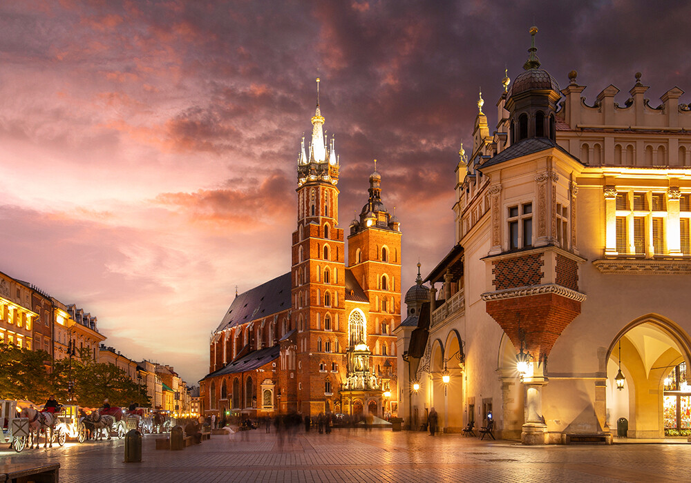 Krakau  Hauptmarkt