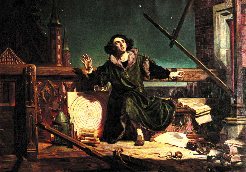 Das Gemälde von Jan Matejko „Astronom Kopernikus, oder das Gespräch mit Gott“ (1873)
