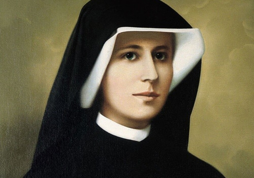 Das Bild der Schwester Faustina.Autor:Stanisław Sztam