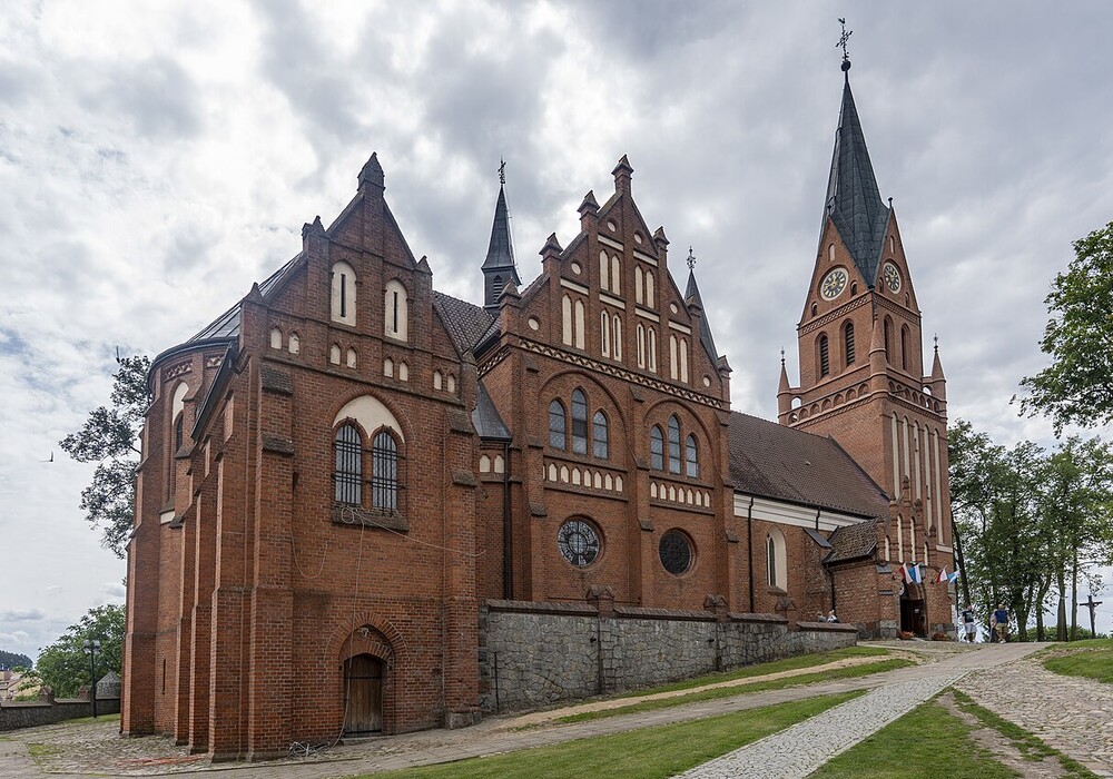 Die Basilika in Gietrzwald. Foto:Krzysztof Popławski,creativecommons.org