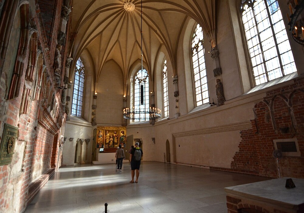 Der Kirche der Heiligen Jungfrau Maria auf dem Gelände des Schlosses in Malbork. Author:Kapitel