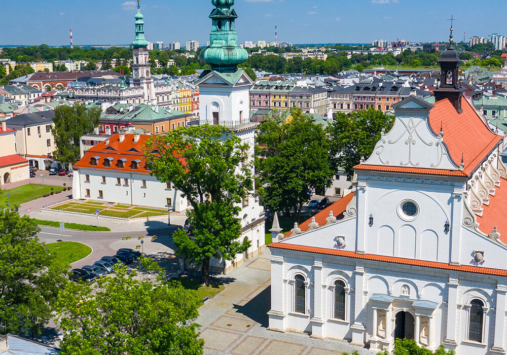 Die Kathedrale in Zamość