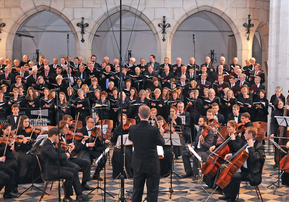 24.10.2015  Krakau, St.-Katharina-Kirche  Konzert im Rahmen des internationalen Projekts „Brücken bauen durch Musik“. Foto: Artur Gawor